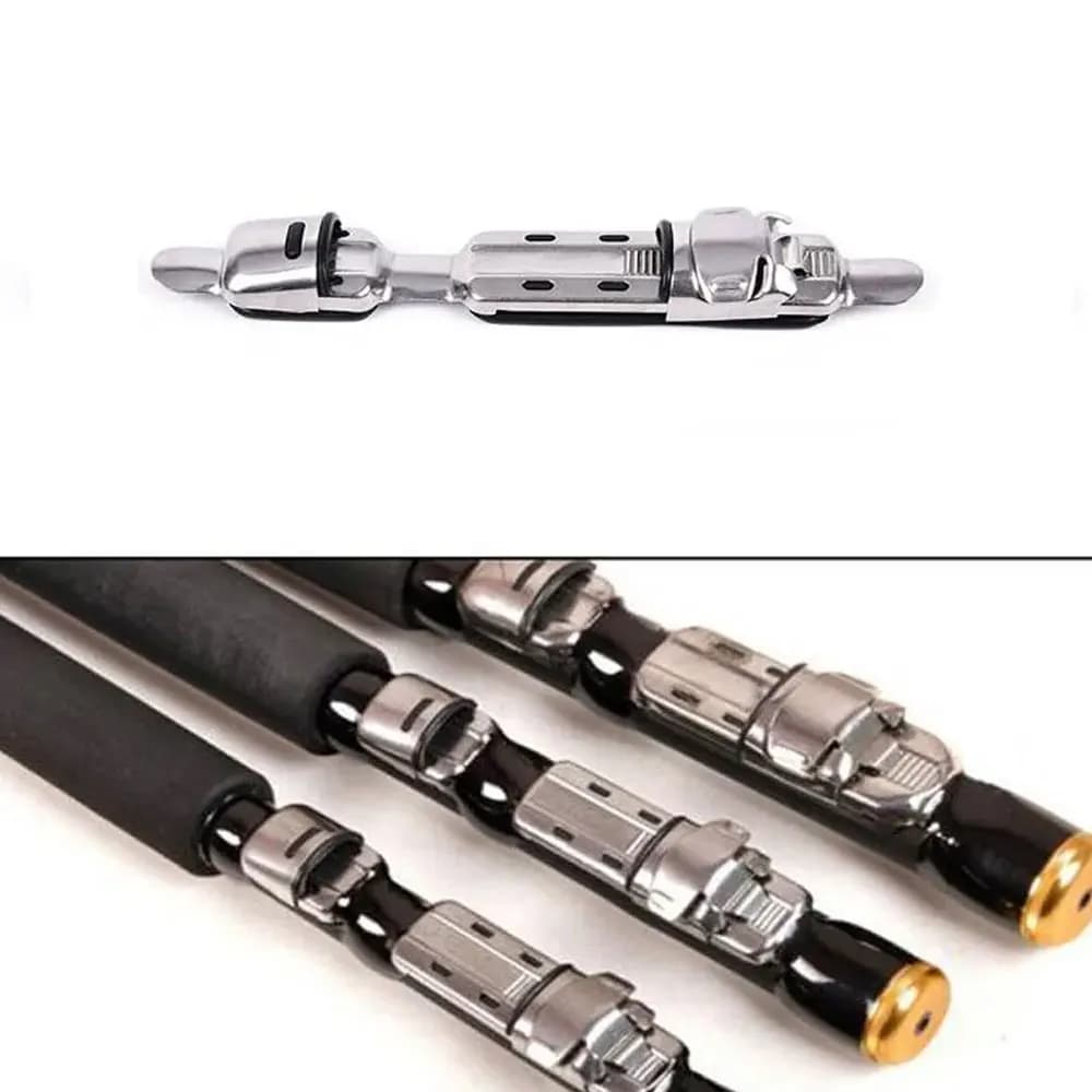 Stainless Steel Crockery Fishing Seat Deck Rod Clip Holder Fishing Tool Clip Wheel Reel Holder Fishing Equipment