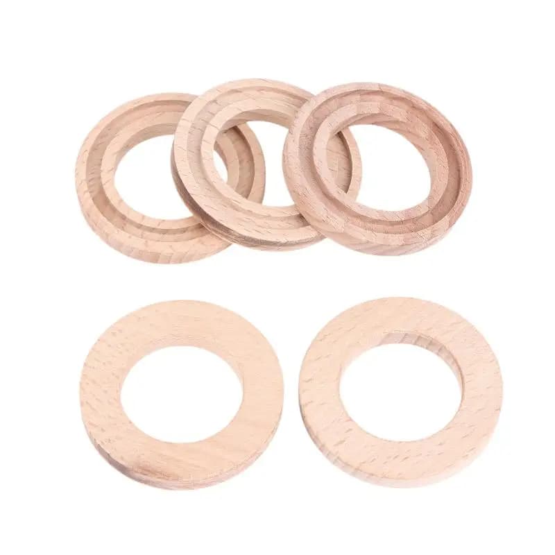 5/10Pcs Natural Circular Wood Diffuser Car Air Freshener Aromatherapy Essential Oil for Auto Home Bathroom