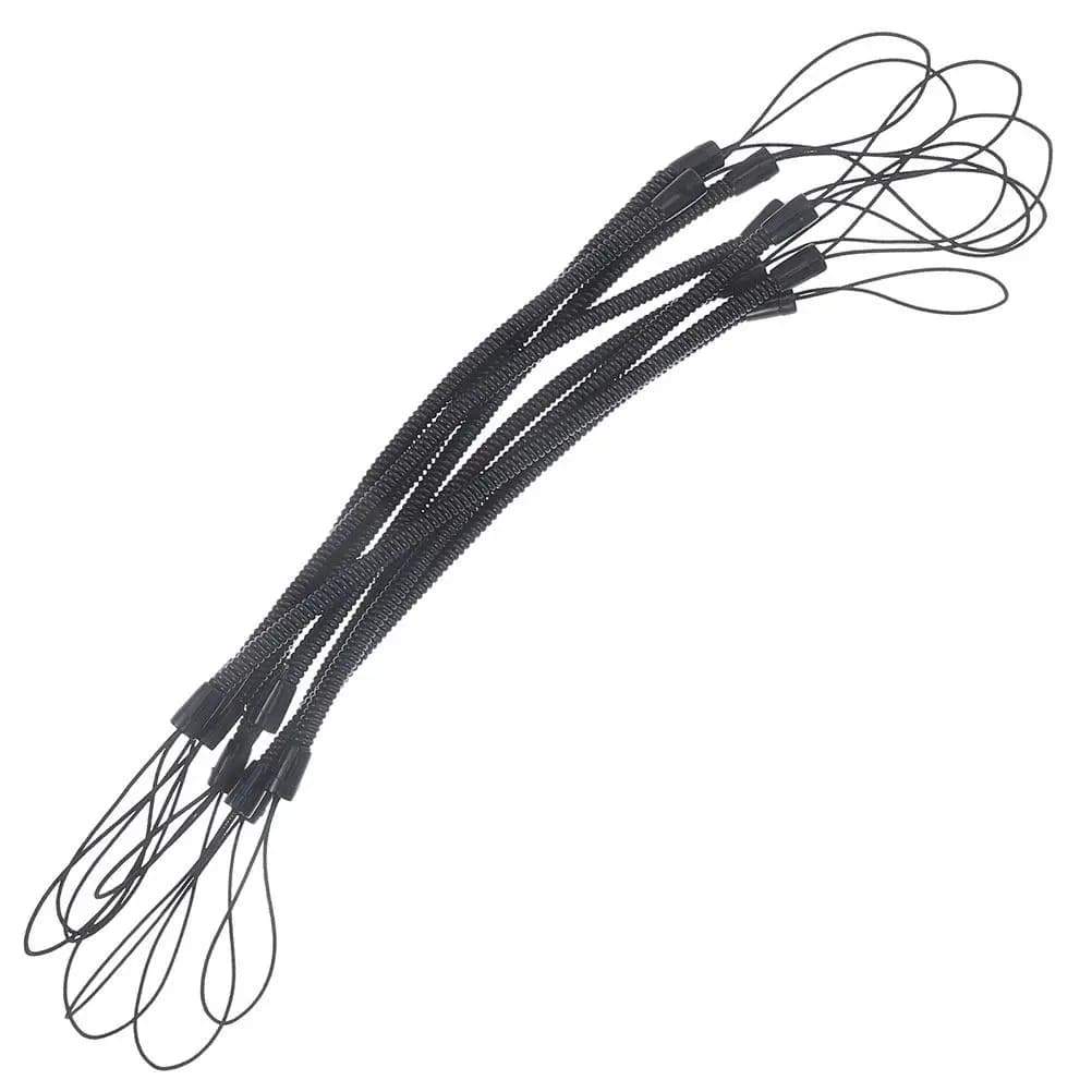 12 Pezzi Cinturino a Molla per Penna Stilo, Cordino Elastico Anti-Smarrimento, Laccetto Retrattile per Disegno, Telefono, Tablet, Penna Touch