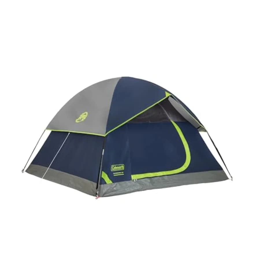 Tenda da Campeggio Sundome con Tettoia, Montaggio in 10 Minuti, Riparo Resistente alle Intemperie per Campeggio, Festival, Giardino, Pernottamenti