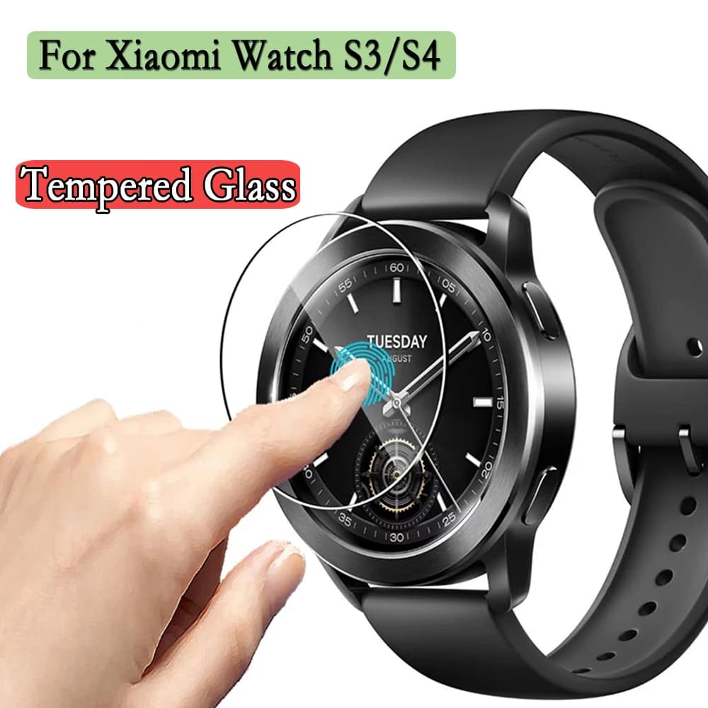 3 pezzi pellicola dura per Xiaomi Watch S4/S3 protezioni schermo pellicola in vetro temperato braccialetto per Xiaomi Watch S3 pellicole protettive per schermo