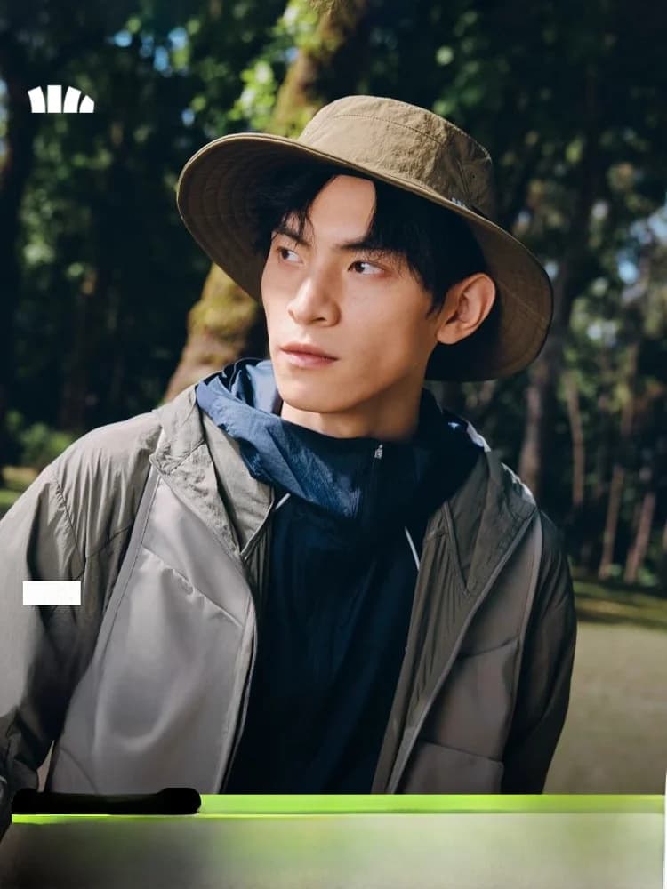 Cappello da Pesca per Uomo, Leggero e Traspirante, Protezione Solare UV, Impermeabile, per Escursionismo, Alpinismo e Pesca