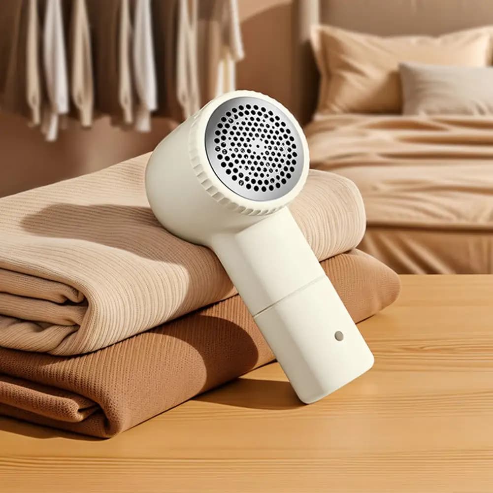 Electric Lint Remover Rechargeable Cordless Fabric Shaver for Clothes Sweaters Electric Lint Trimmer Hair Ball for Fabrics