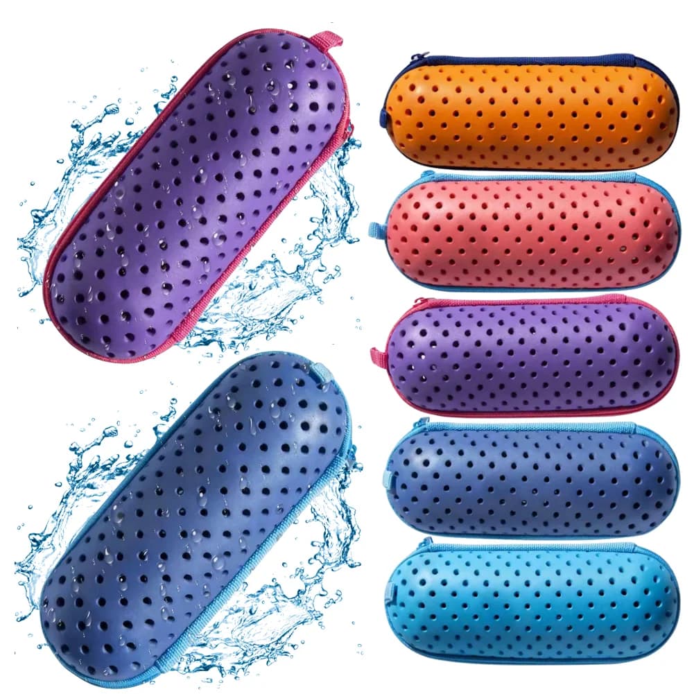 Men Women's Portable Breathable Swim Glass Bearing Box Eyewear EVA Sunglasses Bag Reading Glasses Case