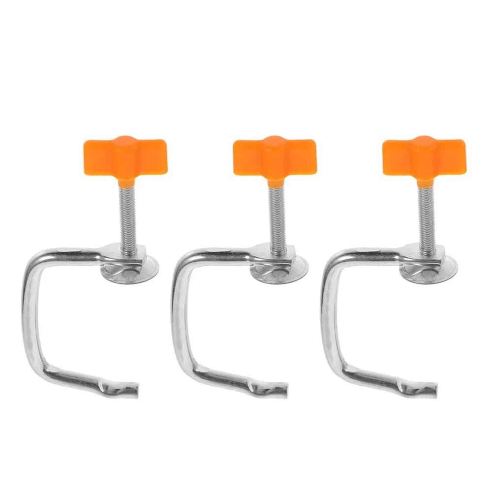 Set di 3 Morsetti di Fissaggio Robusti per Macchina per Pasta Manuale, Supporto da Tavolo per Rullo con Pressione Regolabile