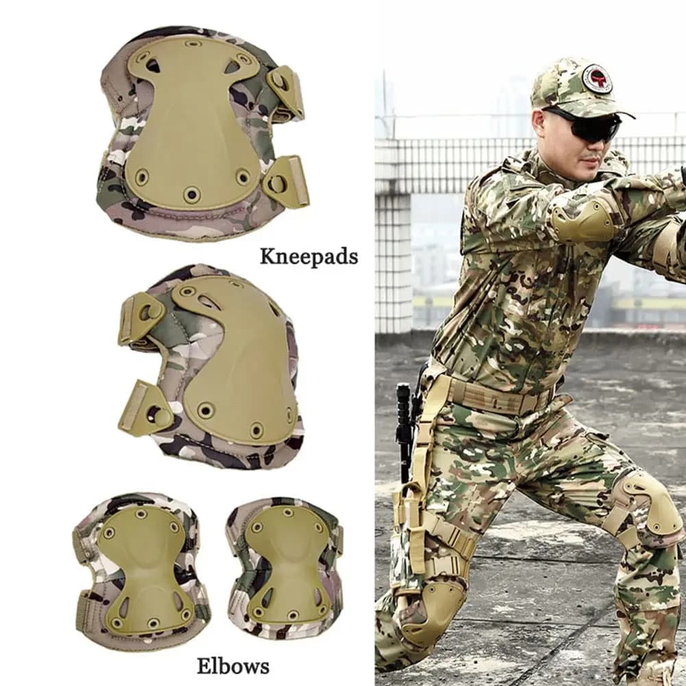 Men's Knee Guard Mimetic Knee Guard Unisex Knee Guard Women's Outdoor Sport Work Hunt Skating Safety Equipment Knee Pad