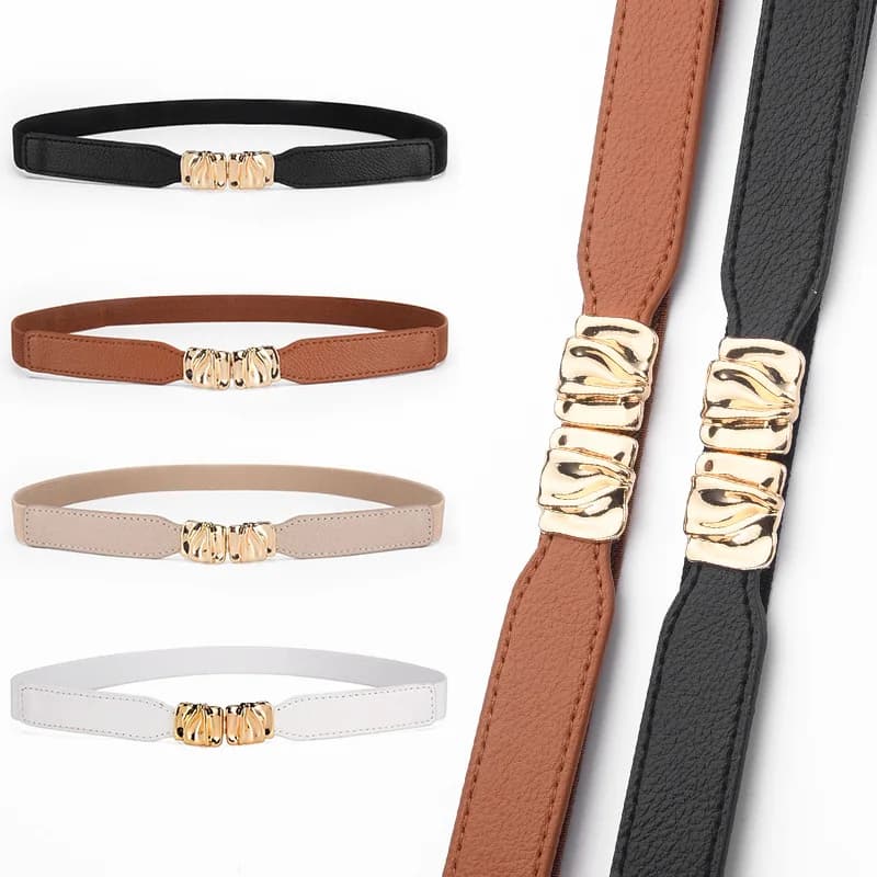 Cintura Decorativa Versatile in Stile Coreano per Donne, Elastica e Alla Moda per Bluse e Completi