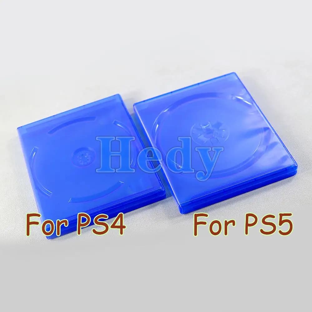 1PC Blu CD Box Dischi Staffa di Stoccaggio Supporto per Sony Playstation 4 PS4 PS5 Accessori Per PS4 Slim Pro Giochi Disco Della Copertura Della Cassa