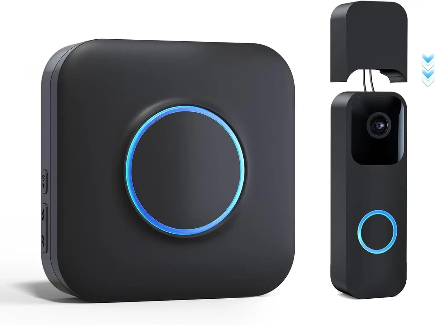 Estensore per Campanello Wireless - Compatibile con Videocitofoni, Portata 200m, 58 Suonerie