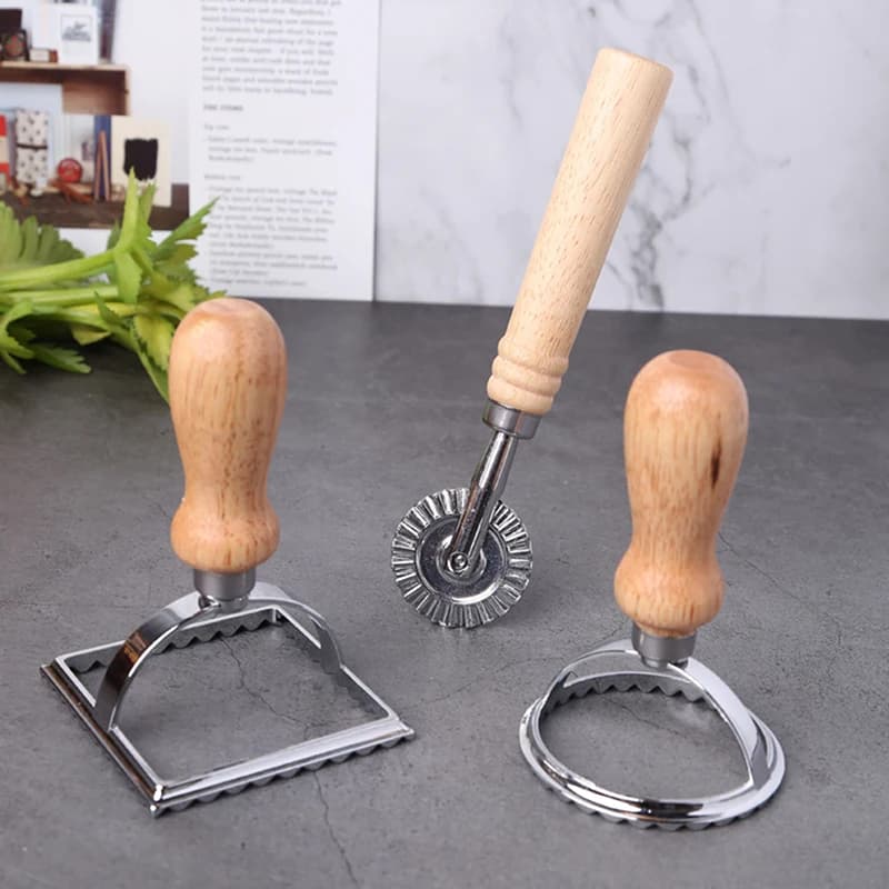 Il set di taglierine per ravioli include pressa per pasta, stampo e strumenti di fissaggio Kit completo per la creazione fai-da-te