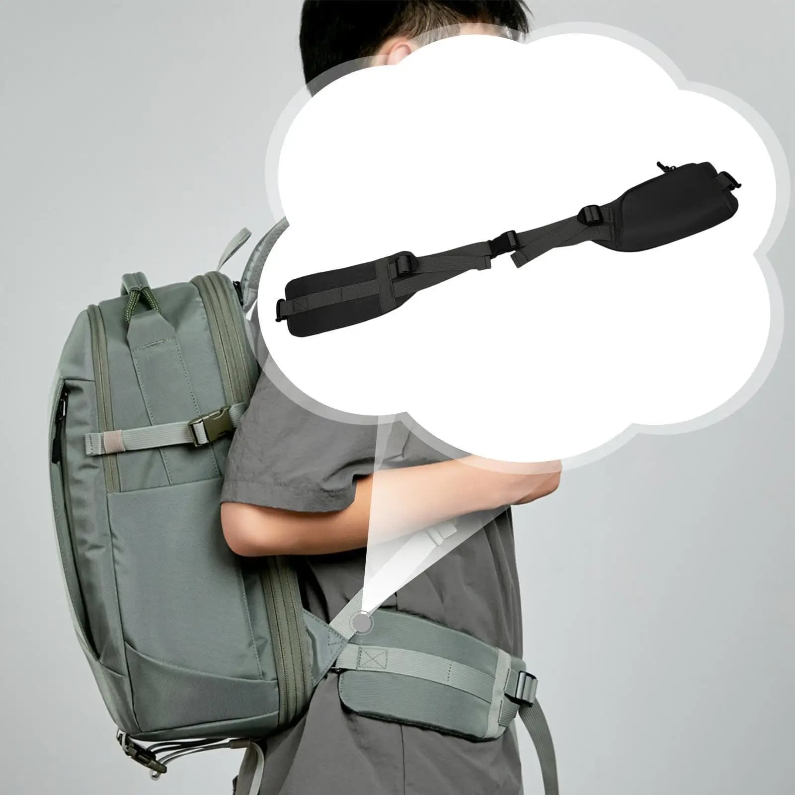 Marsupio Ergonomico per Fitness e Ciclismo, Unisex, Robusto Porta Telefono, Cintura Sportiva per Escursionismo e Jogging, Borsa da Corsa