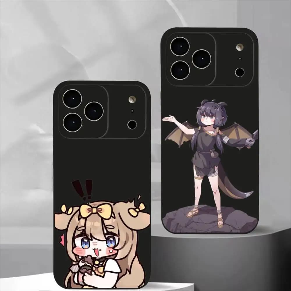 Game Trickcal Chibi Go Cute Phone Case For iPhone 17,16,15,14,13,12,11 Plus,Pro Max,Soft Silicone Cover