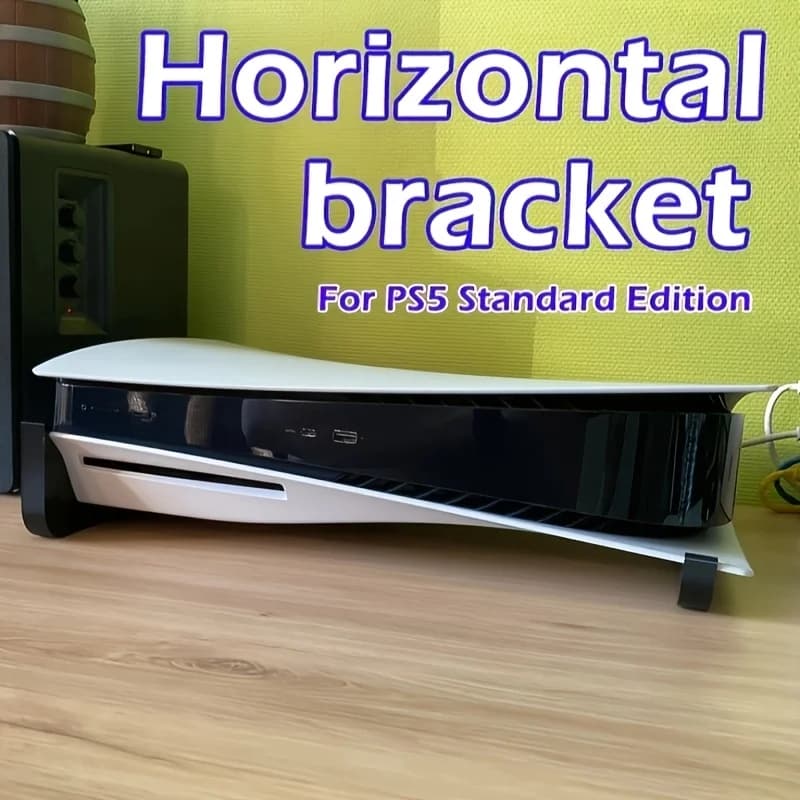 Staffa orizzontale semplice per PlayStation 5 PS5 Standard Edition Supporto da tavolo per esposizione in altezza Accessori digitali