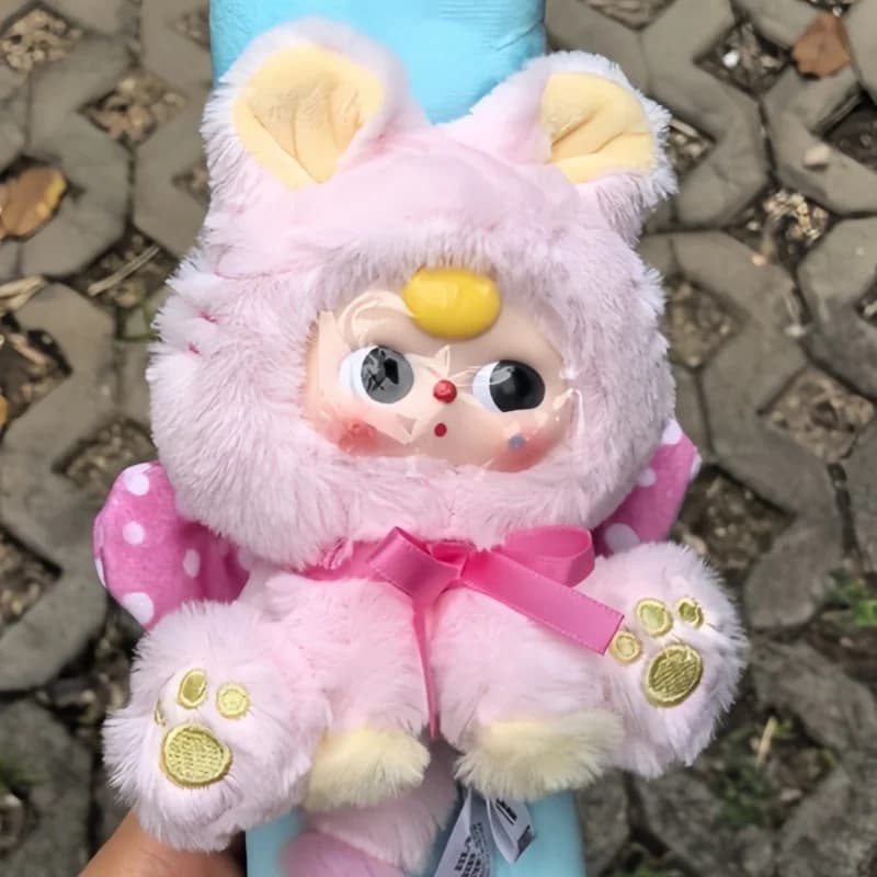 Peluche Decorativo per Cintura di Sicurezza Auto, Serie Guardiani Carini in Movimento, Regalo di Compleanno per Bambini