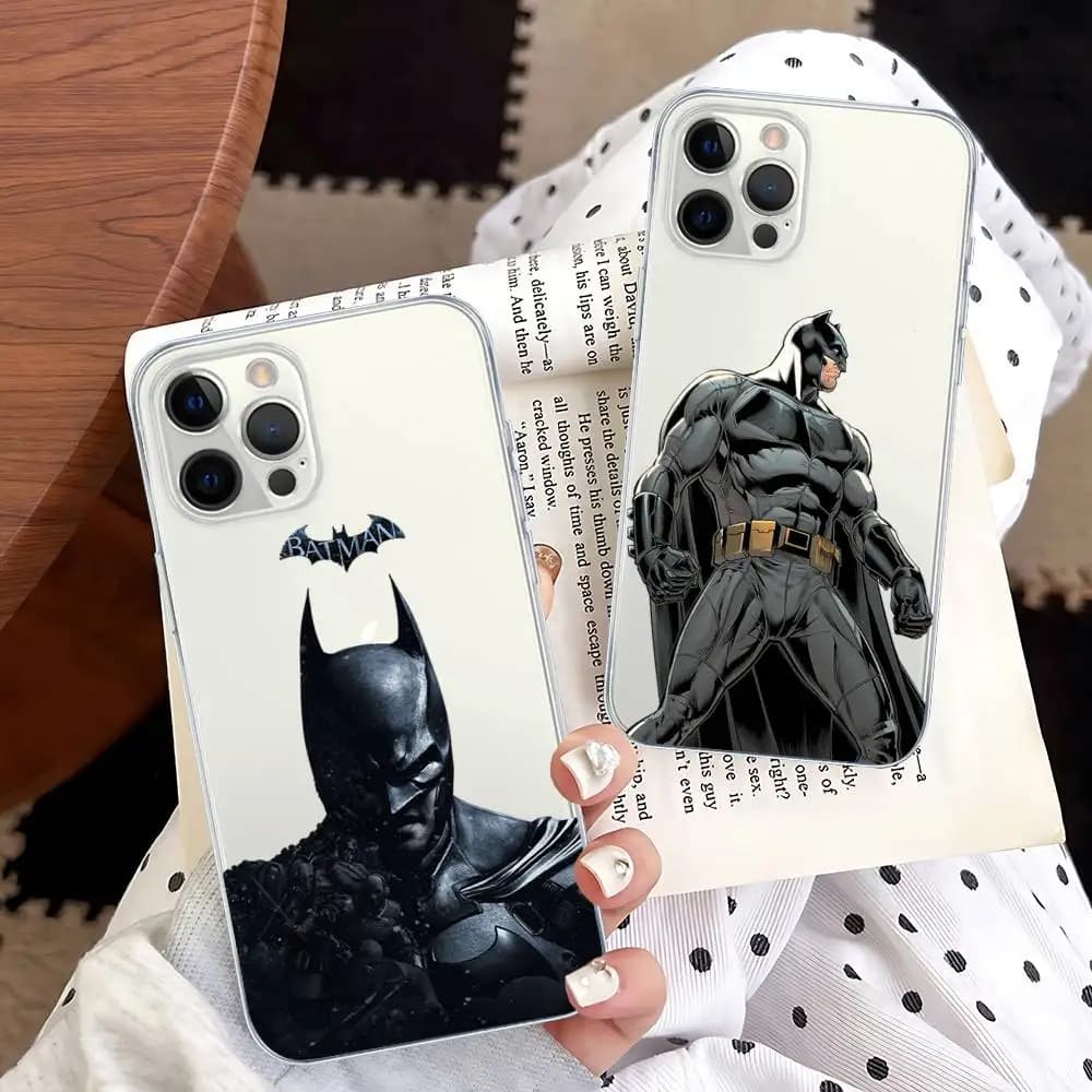 Fantastica custodia per iPhone B-Bat-mans per iPhone 17 16 16e 15 14 13 12 11 Pro Max Mini Plus