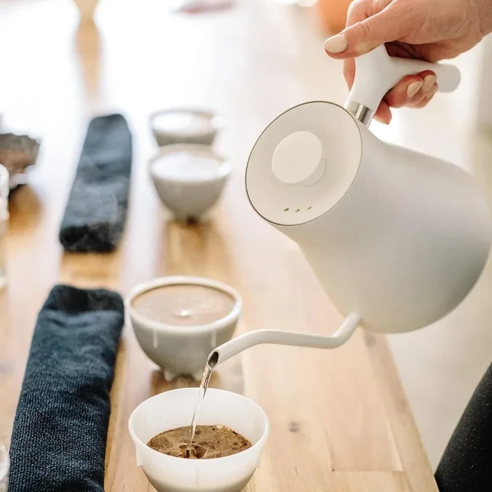 L L # Electric swan neck kettle - Tea and coffee maker poured - Stainless steel water kettle