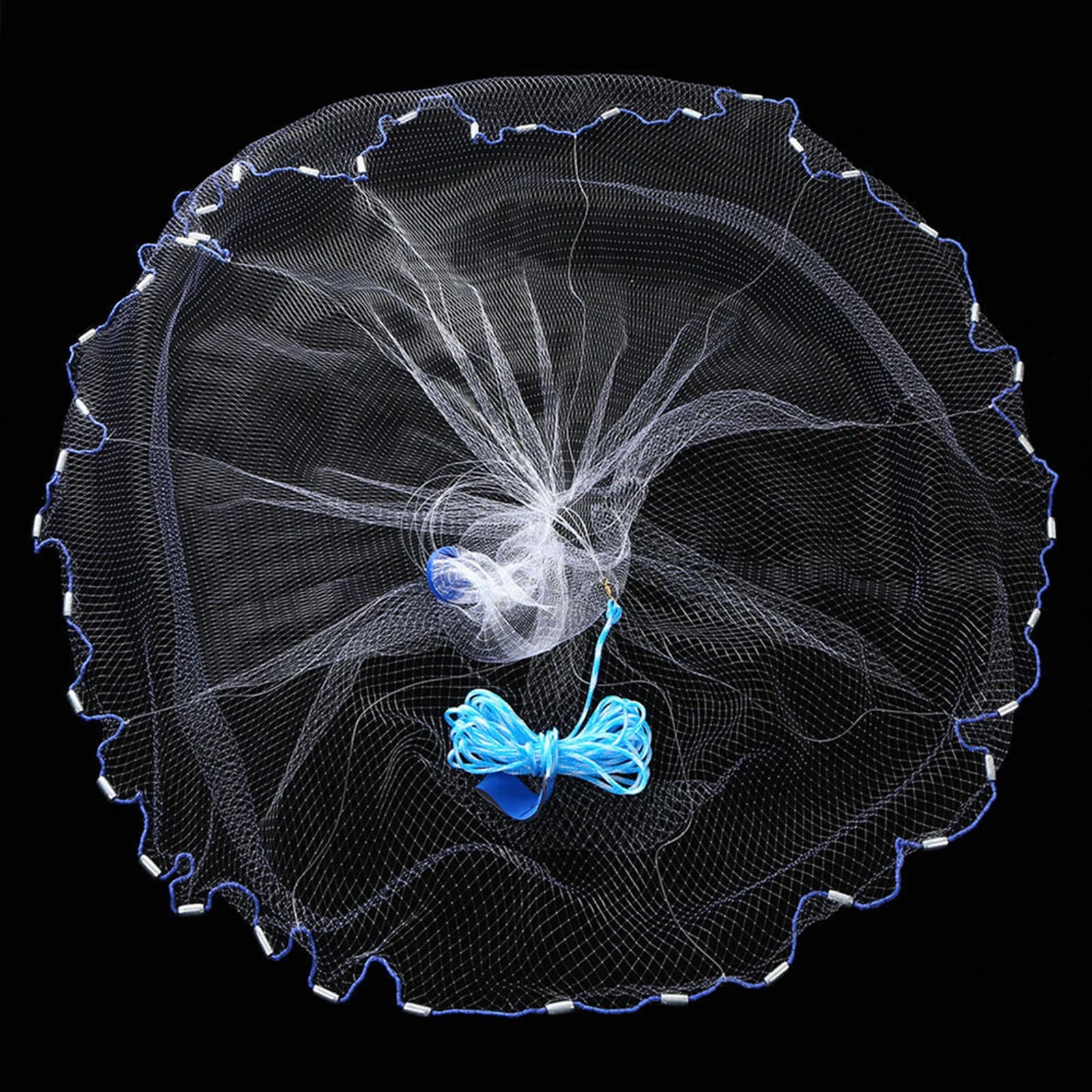 Cast Net Net Saltwater Aluminum Fishing Net for Fishing Outdoor