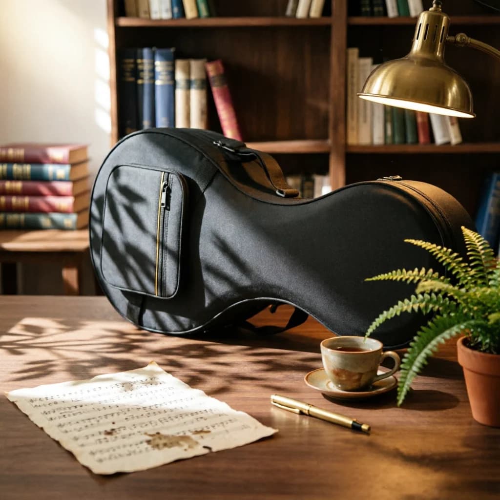 Zhongruan Case Lightweight Zhongruan Bag with Backpack Straps Soft Gig Bag Portable Easy to Carry for Students, Travel