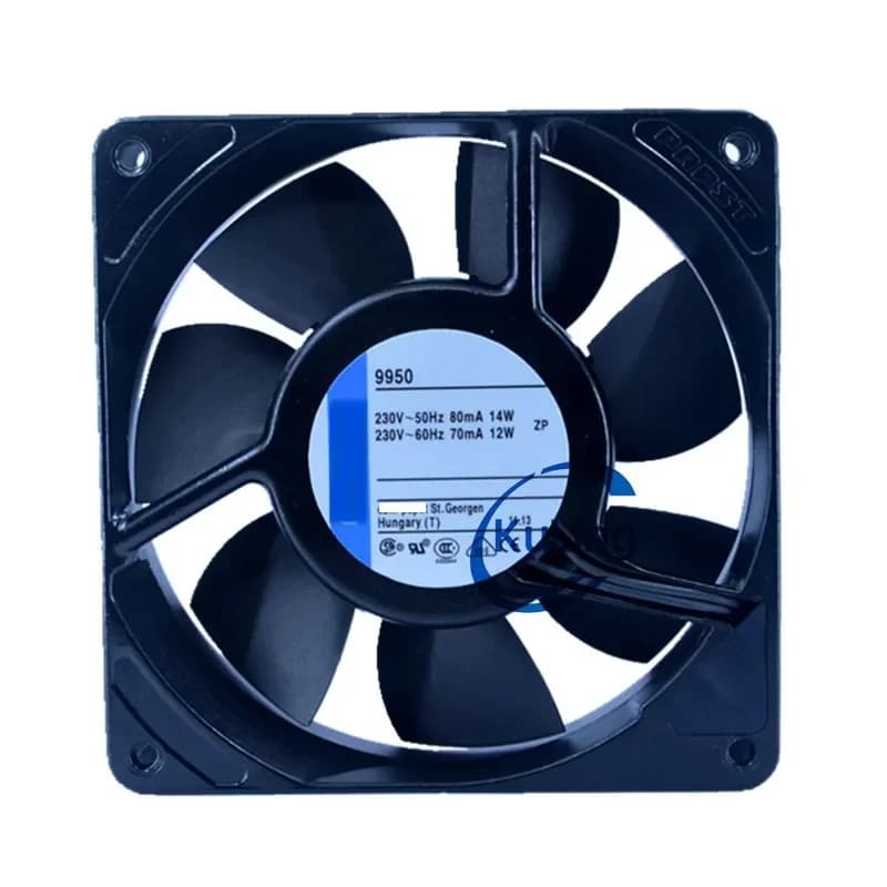 for Germany TYP 9950 9956 230V 14W 12W 12025 12CM Cabinet Cooling Fan