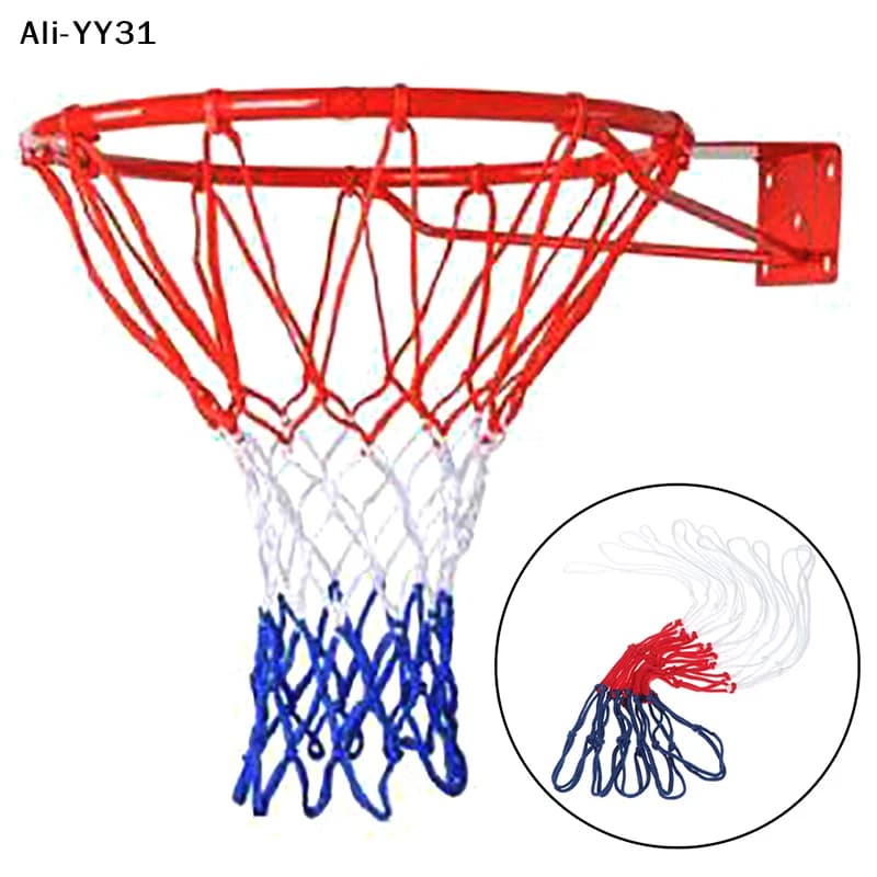 【Re1】1 Pezzo 2026 Nuovo Rete da Basket Standard in Nylon per Canestro, Cerchio Standard per Supporti da Basket