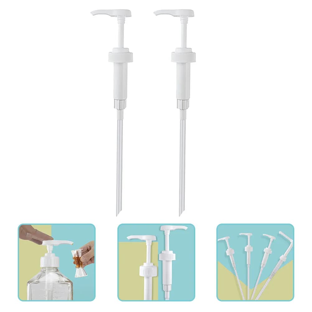 2 Pezzi Testina Dosatrice Universale di Ricambio per Bottiglie di Shampoo, Balsamo, Sapone, Lozione - Dispenser Quantitativo