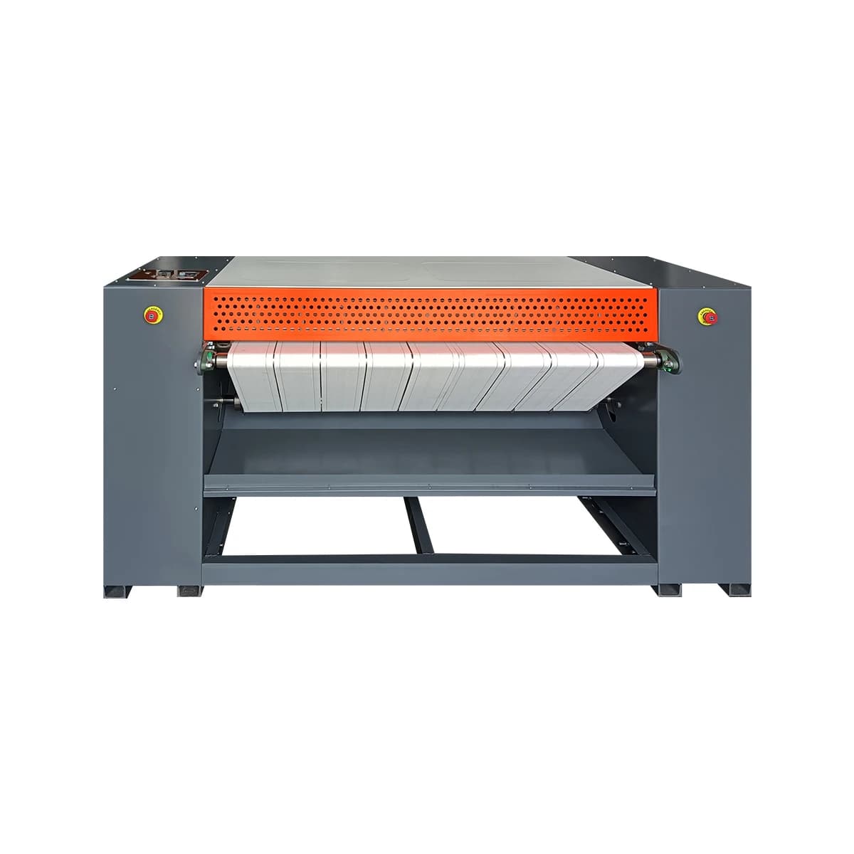 Bedsheet Electric Flat Iron Machine with Safety Design - Fast Ironing Machine for Hotels & Laundries