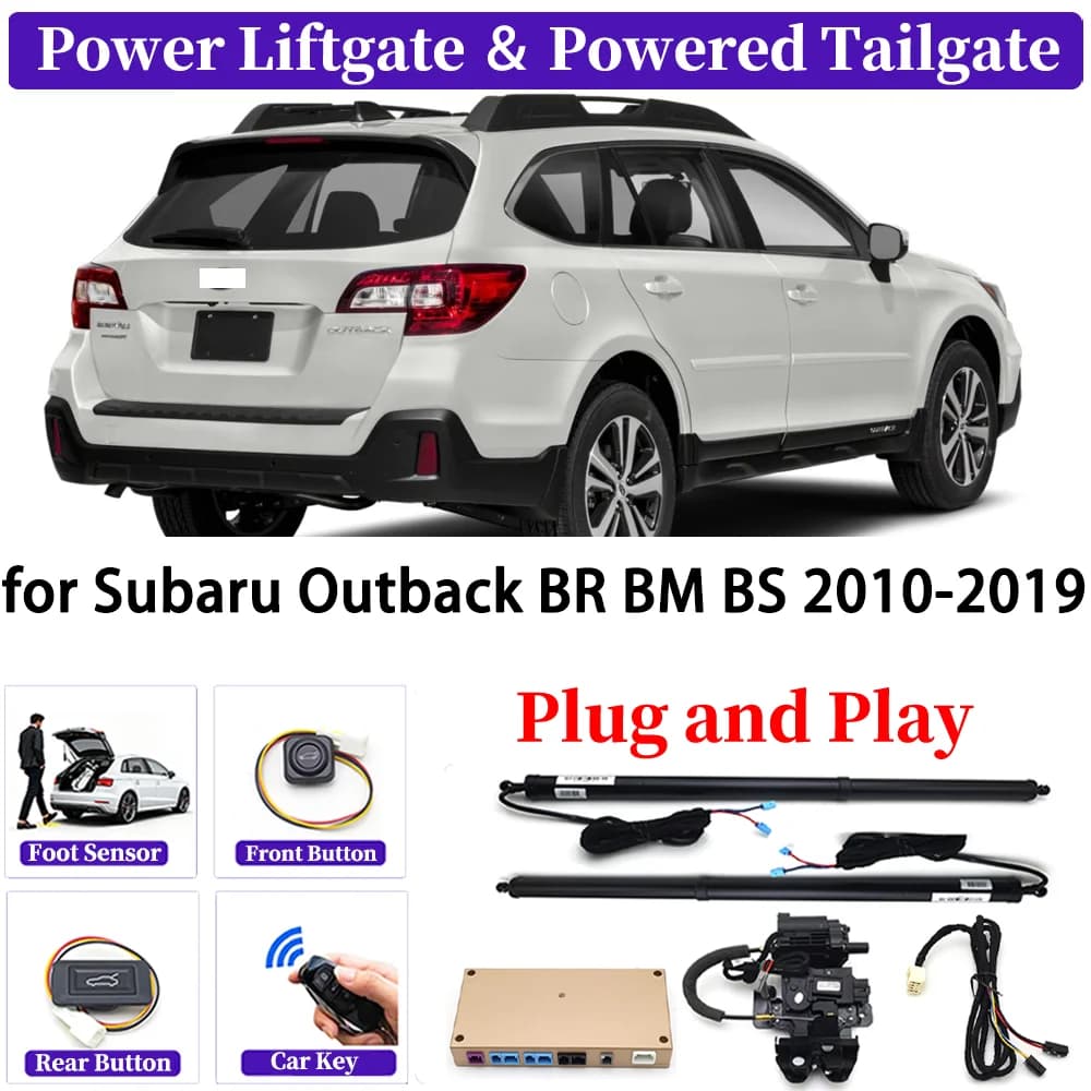 For Subaru Outback BR BM BS 2010-2019 OEM Auto Update Automatic Power Liftgate Kit Smart Electric Car Door Plug & Plaster System