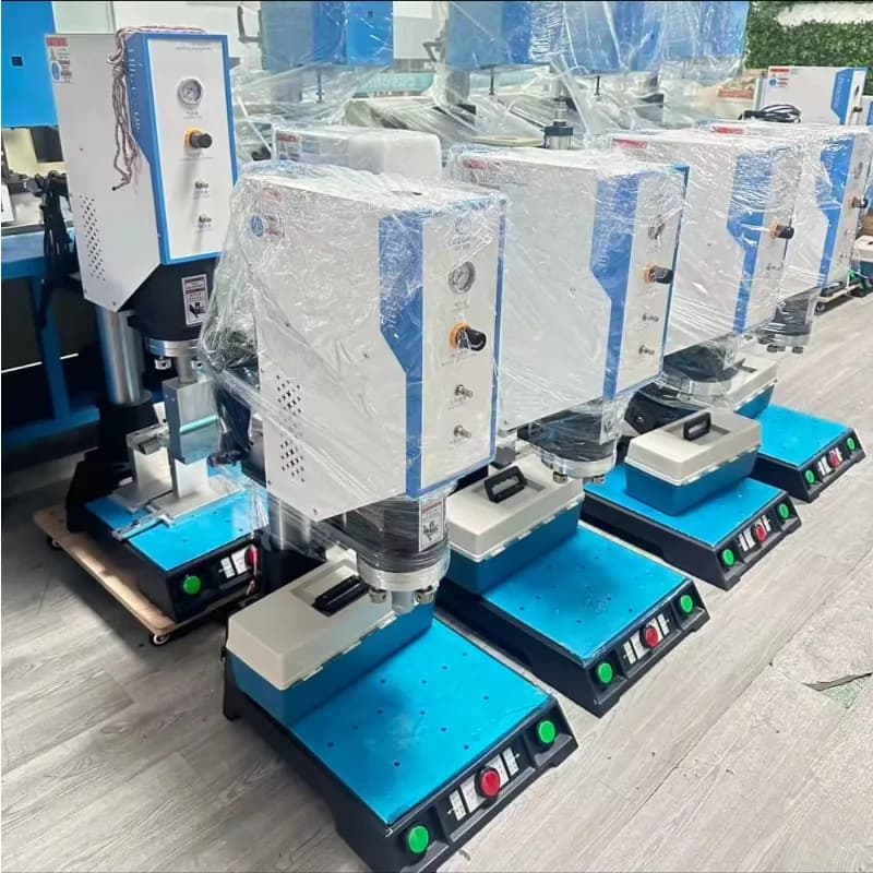 Ultrasonic Welding Machine Ultrasonic Polyester Lanyard Straps Sewing Velcro Strap Welder Employee ID Card Hanging Rope