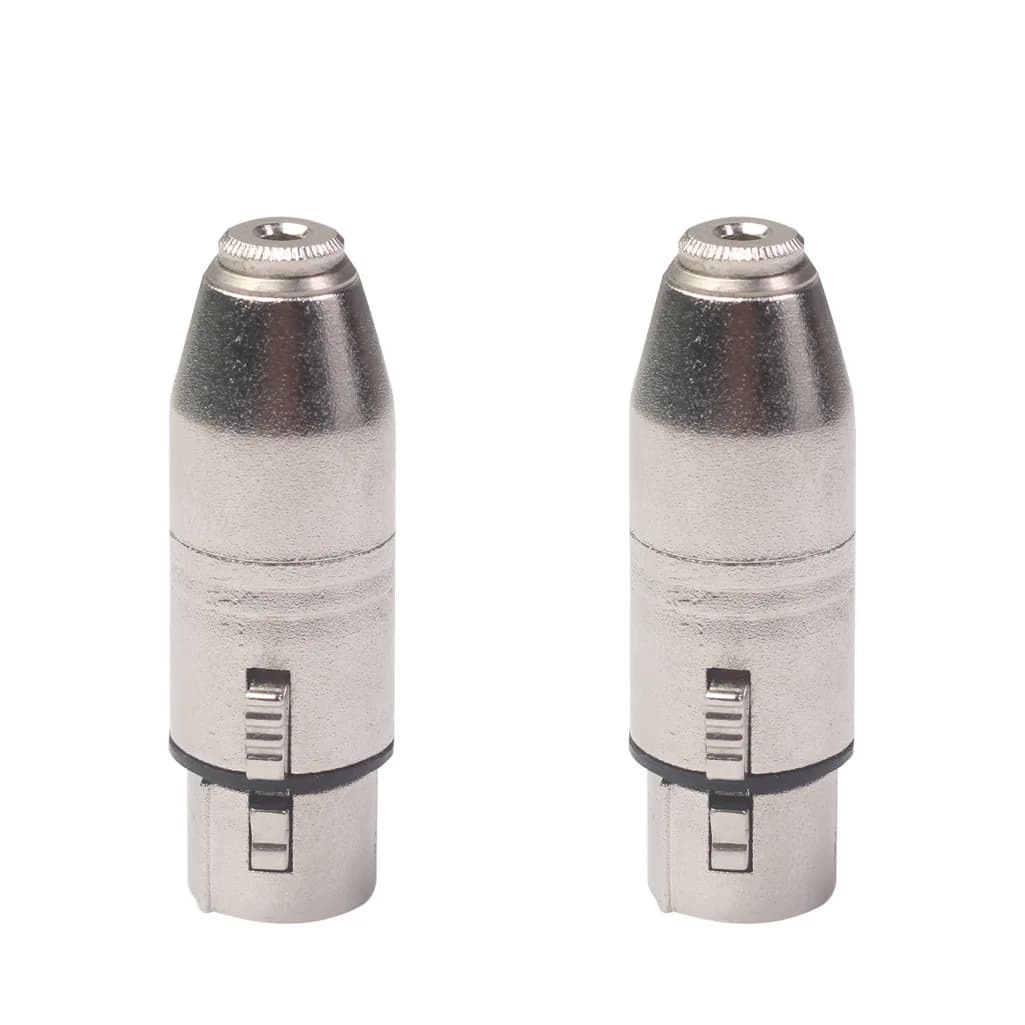 Adattatore Canon XLR 3PIN a Mini XLR 5PIN da 6,5 mm, Convertitore Audio RCA 3,5 mm Maschio a Femmina, Convertitore Microfono da 6,35 mm
