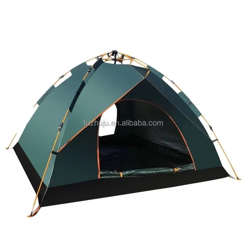Tenda da Campeggio Automatica 2026 Monocamera in Tessuto Oxford, Apertura Rapida per Uso Multiuso in Spiaggia, Vendita Diretta dal Produttore