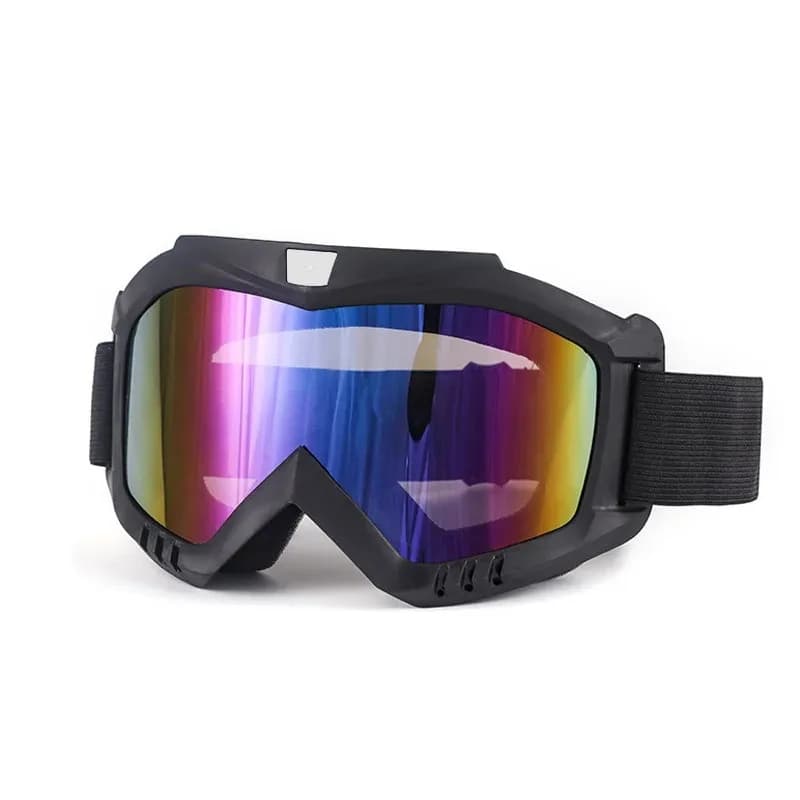 Occhiali Antivento per Moto con Protezione UV HD per Guida All'aperto, Sci, Arrampicata e Motocross