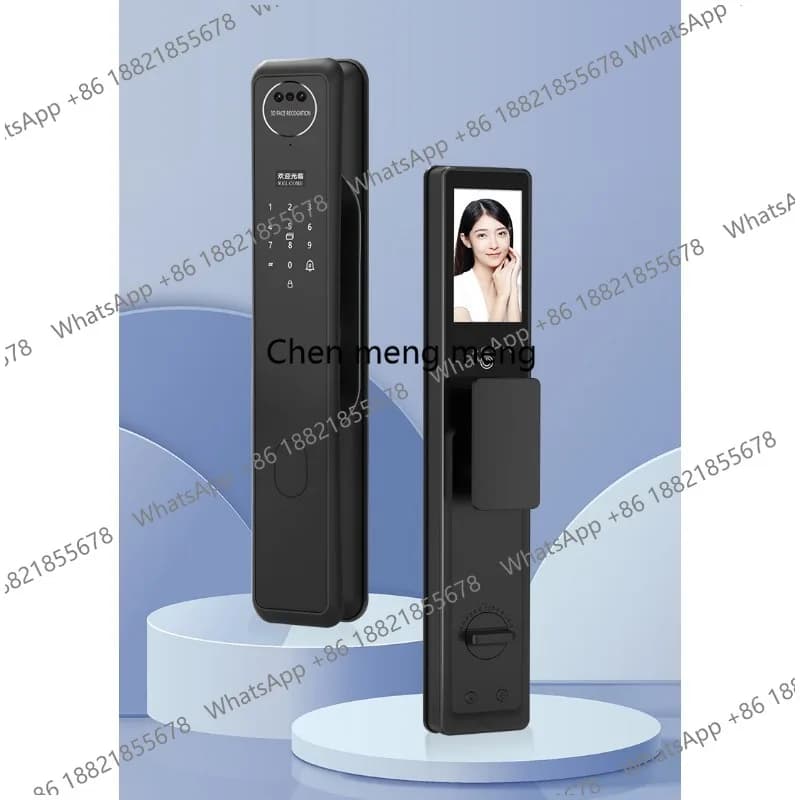 Serratura per porta domestica con impronta digitale e password, elettronica, smart lock