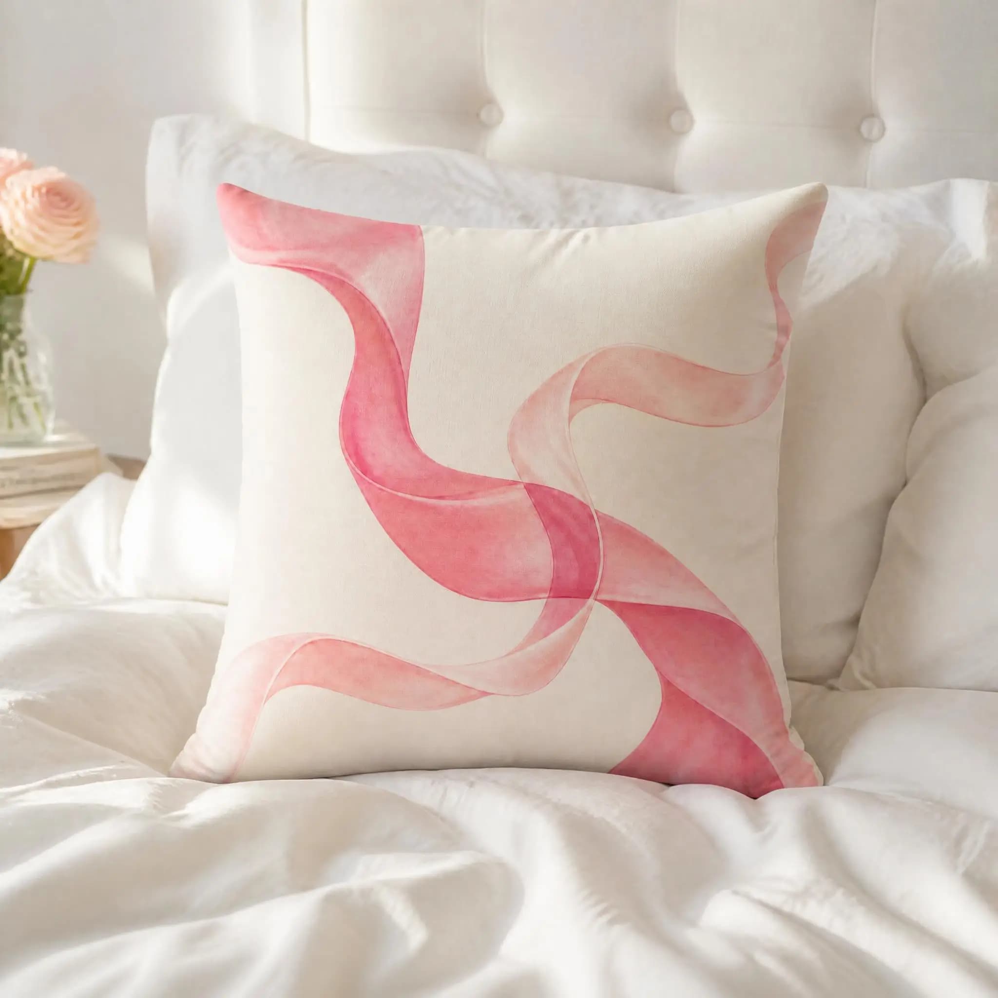 Balletcore Everyday Pillow Cover, Suitable For Sofa Bedroom Decoration, Unique Holiday Gift