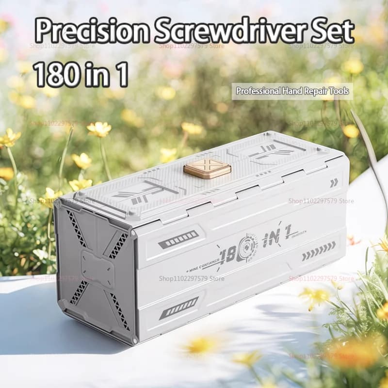 Set di cacciaviti magnetici di precisione 180 in 1 Strumento di riparazione manuale per smartphone Elettronica Manutenzione della batteria del PC portatile