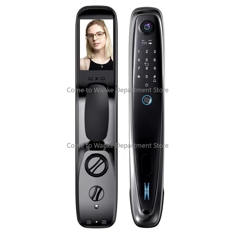 Twist Cerraduras Digitales Wifi Smart Cam-era Serrature intelligenti automatiche Set di serrature principali con cilindro singolo