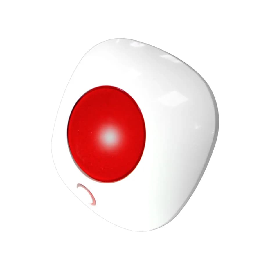 KERUI 110db Sirena di Allarme Forte Stroboscopica Luce Rossa 433MHz Wireless Interno Lampeggiante Corno per G12 G20 G30 G34 G60B G70 Sistema di Allarme