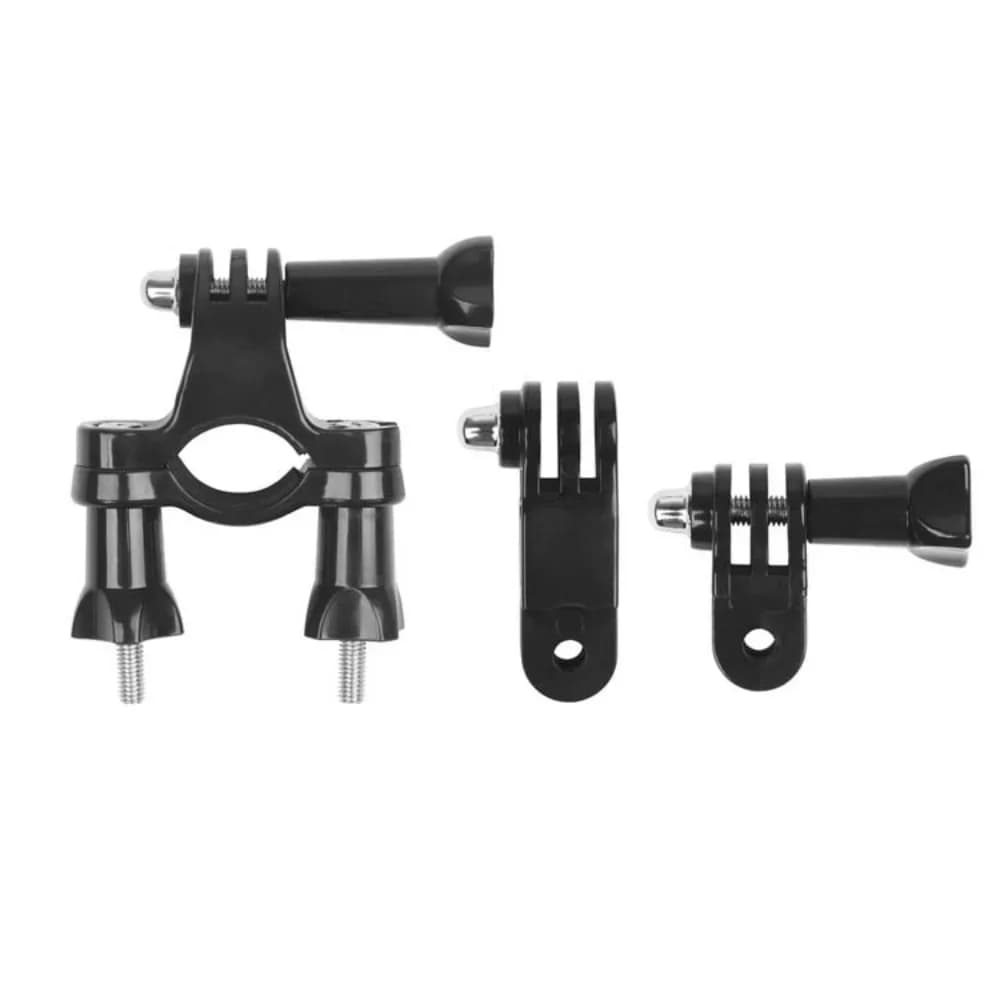 Supporto per Manubrio di Bici e Moto per GoPro Hero 11-10-9-8-7-6-5-4, Supporto per Telecamera DJI Action, Accessorio per Treppiede e Asta del Sella