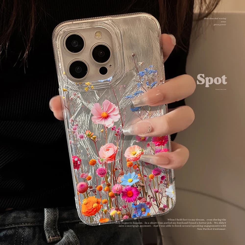 Minimal Arte Floreale Della Copertura Del Telefono Per Samsung Galaxy S26 S25 S24 S23 S22 S21 Plus Ultra Edge FE A56 A55 A54 A53 A36 A35 A34 A33 A26