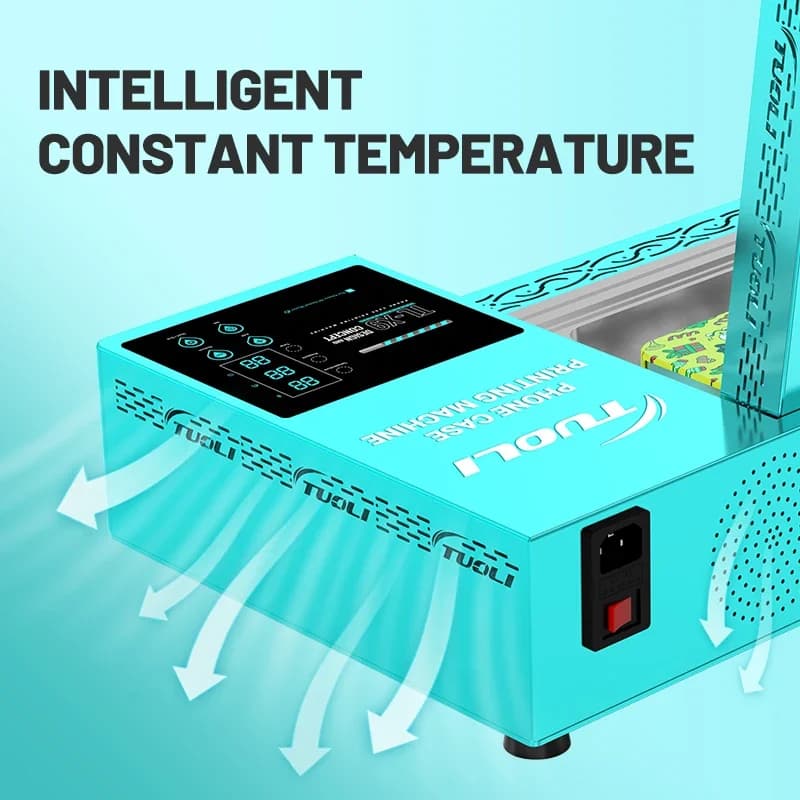 Stampante 3D a sublimazione a caldo TuoLi 2026 per cover di cellulari, macchina per la stampa personalizzata di custodie per telefoni - Produttore