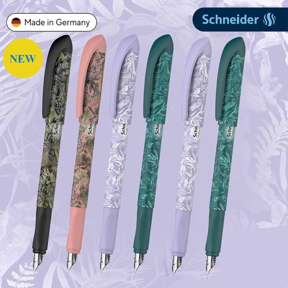 Original German Schneider Easy Fountain Pen Voice for Boys and Girls, Suitable for Writing Calligraphy EF/F Pen Tip Art Supplies