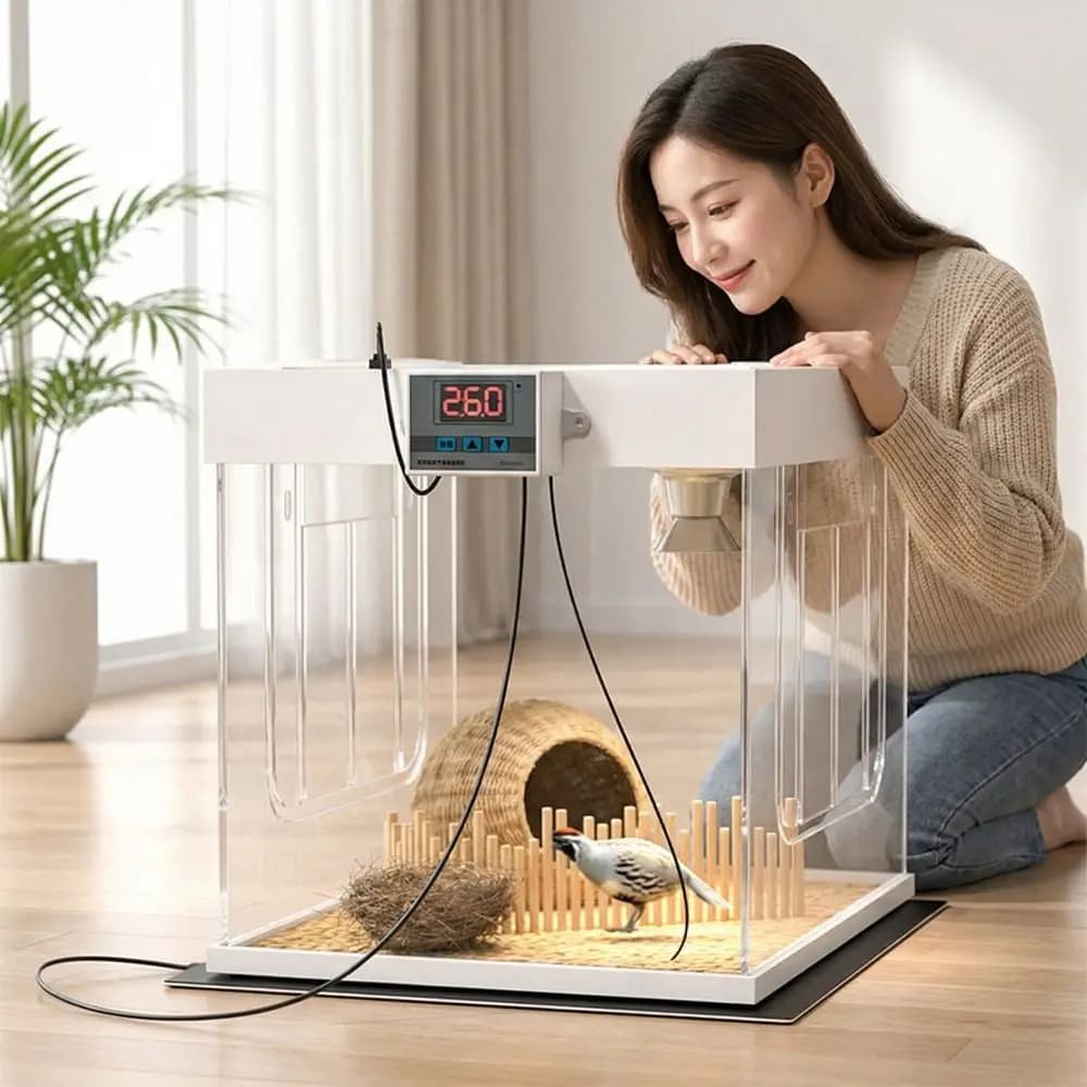 Tappetino Riscaldante USB Impermeabile per Rettili, Coperta Elettrica per Animali con Controllo della Temperatura, Riscaldamento Rapido e Funzione Timer