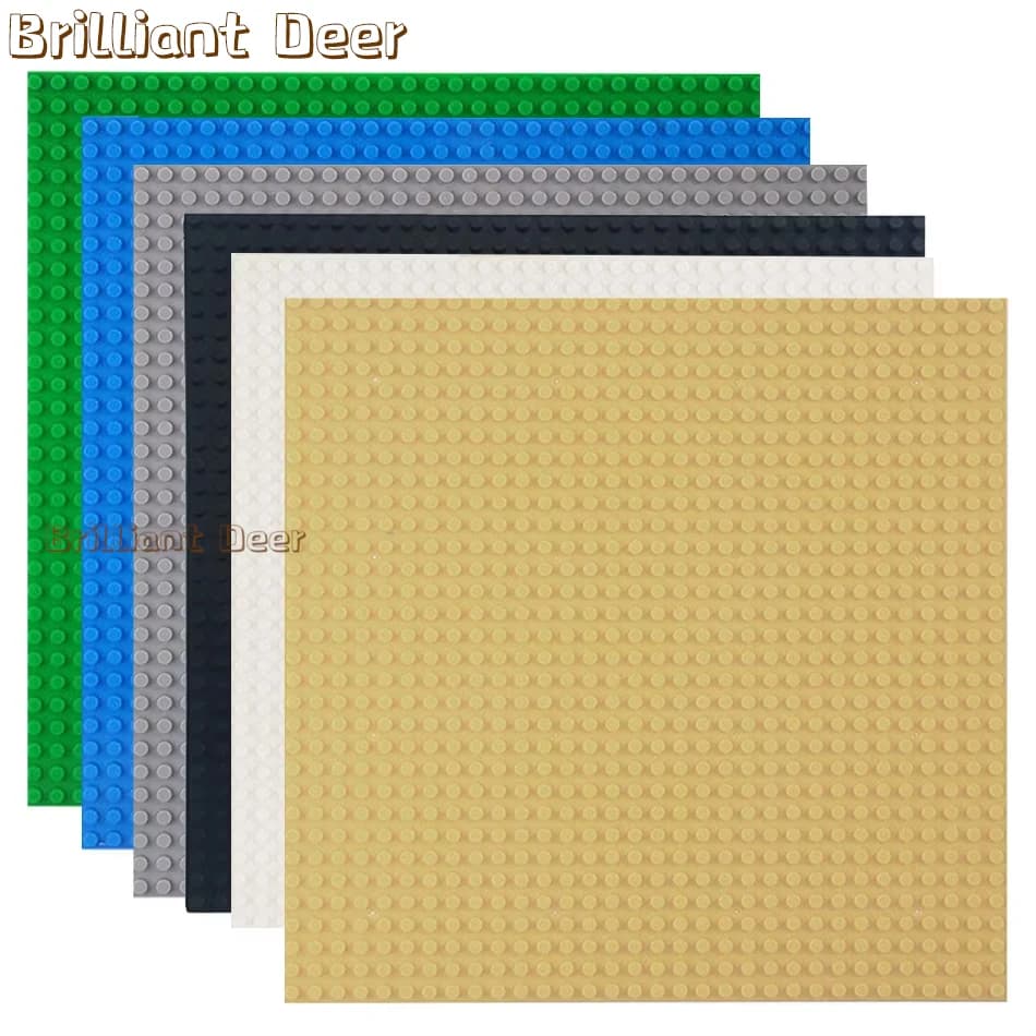 32x32 32x16 Points Classic Building Blocks Base Plate MOC FAI FROM TE Small Bricks Size Base Plate Parts for City Toy Figures For Children