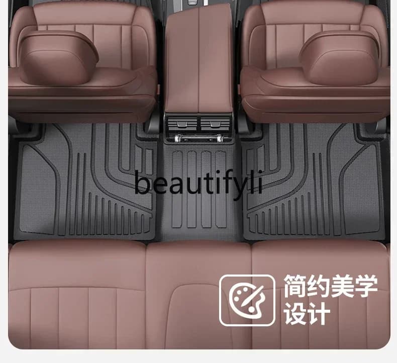 lt6351 Dedicato a Mondeo Winning TPE conducente principale tappetino per auto conducente principale sedile conducente monopezzo
