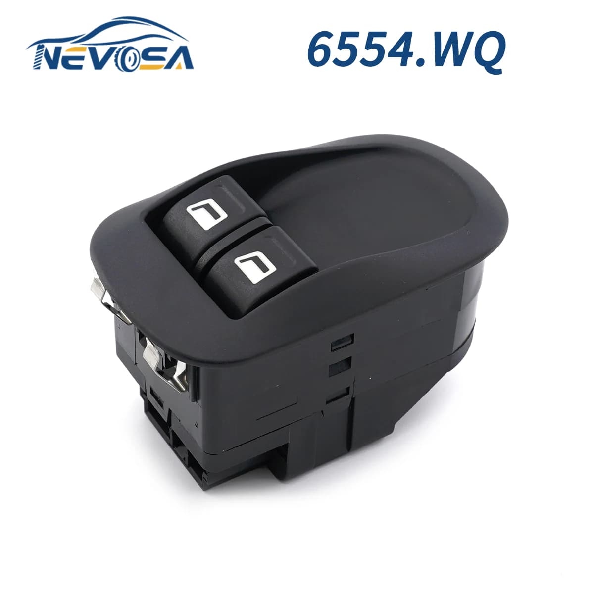NEVOSA 6554.WQ 6554WQ Interruttore alzacristallo sollevatore elettrico per auto per Peugeot 206 306 2000-2010 96316306 Parti di automobili XT