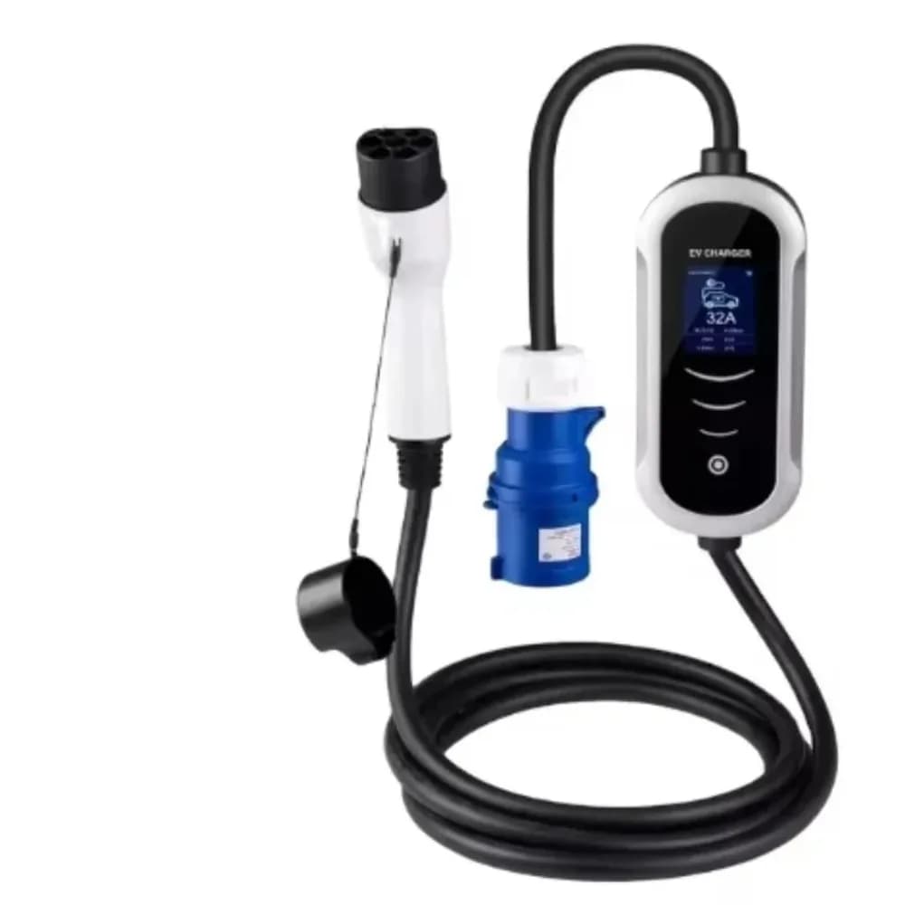 Portable EV Charger 16A 3.5KW 7KW 11KW Fast EV Charger Type 2 Electric Car Charger Electric Car Station