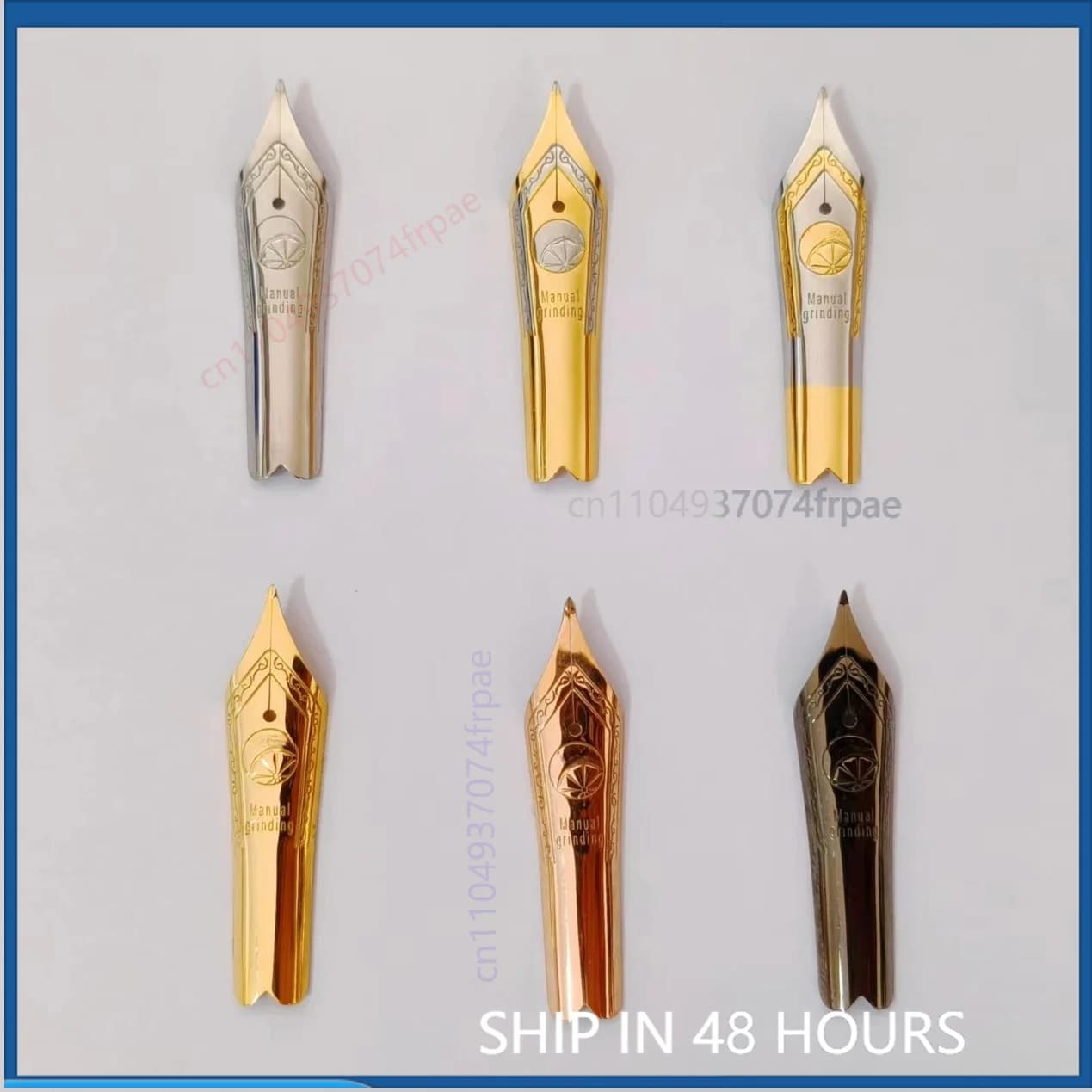 For Lemon Ink Custom Naginata Nib Polishing Service Hand Grind Gold Nib Fountain Pen Tip For Chinese Calligraphy Practice