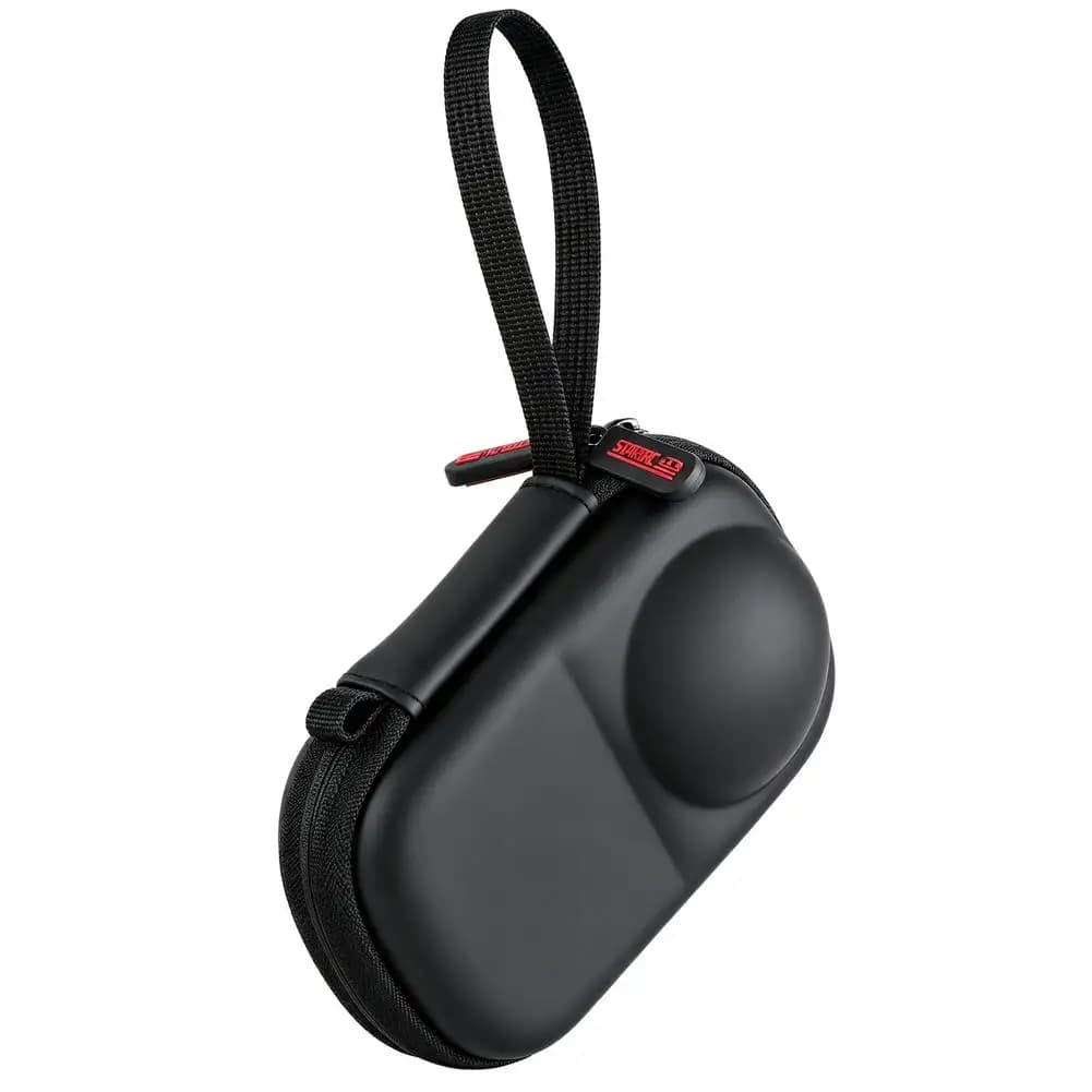 For Insta360 X6 Carrying Case Lightweight Pocket Action Camera Storage Bag with Hand Strap Outdoor Photography Accessories