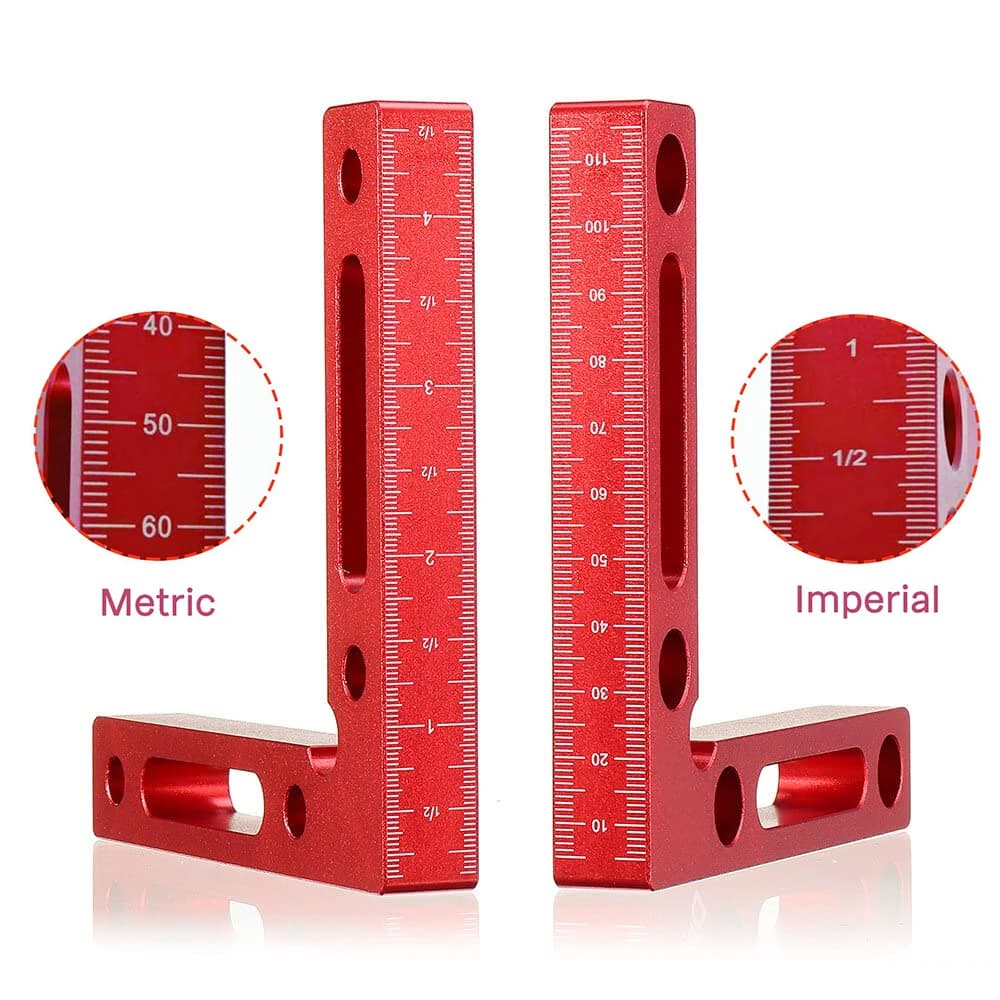 1 pz/2 pz Positioning 90 Degrees Square Straight Corner Clamp L Block Wood Processing Tool For Drawer Frame Box