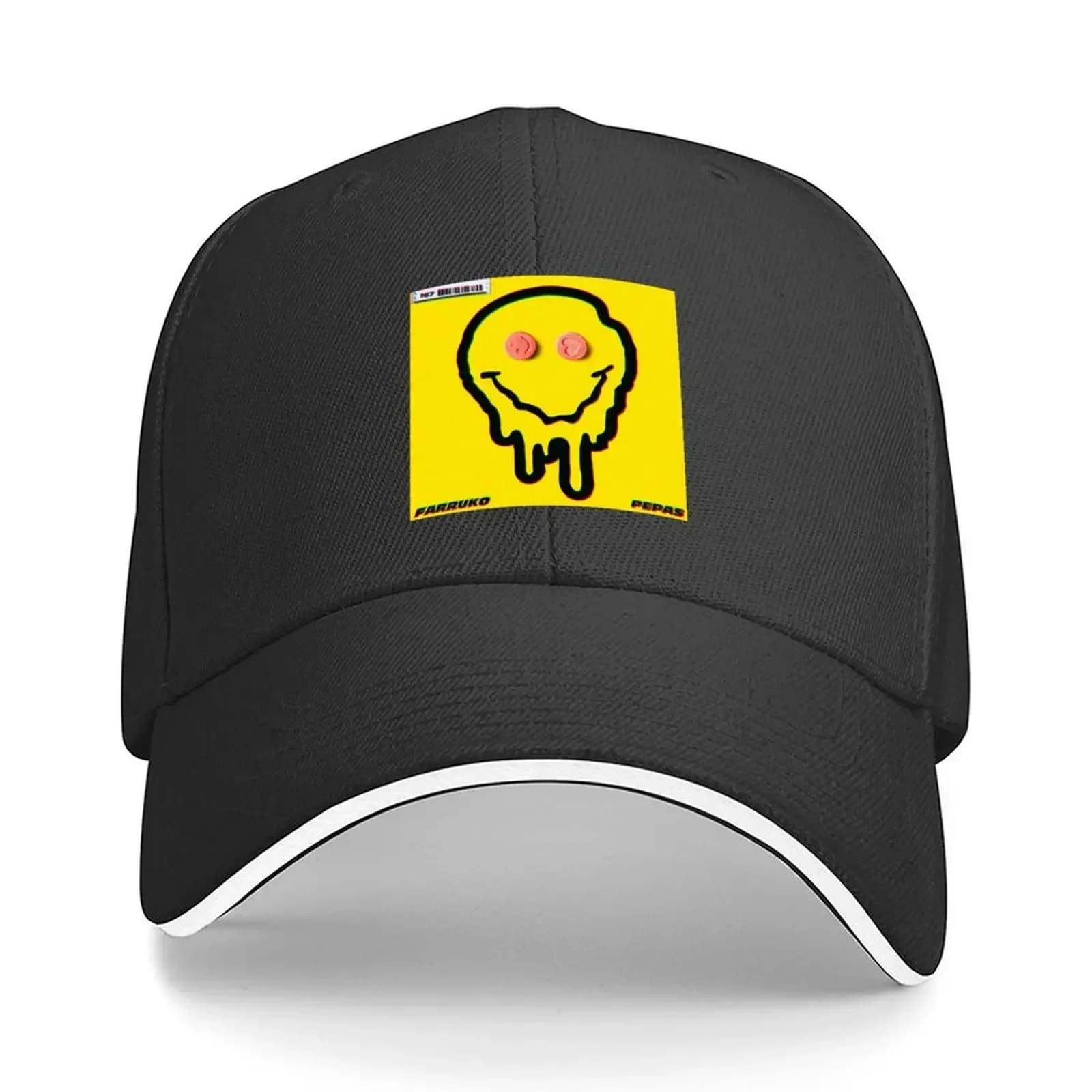 New Pepas By Farruko Baseball Cap Sun Caps Golf Hat Man Wild Ball Hat Hiking Hat Women Beach Fashion Men's