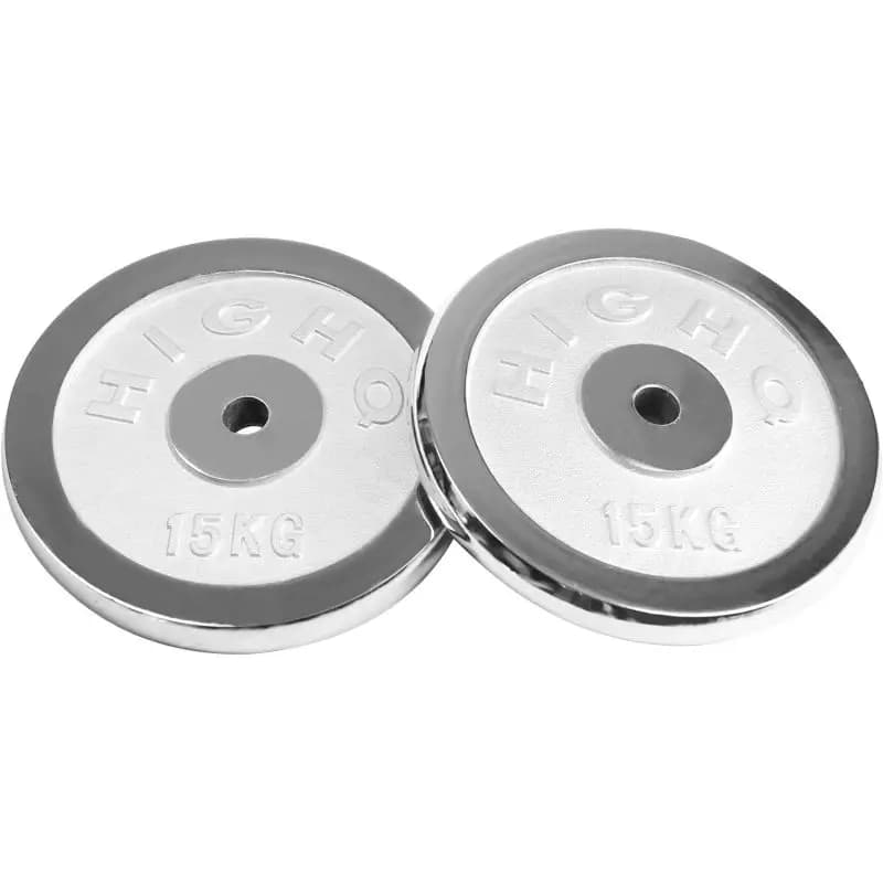 Balance Sheet Weight 66LB Adjustable Chrome Cast Iron Plates for Men Women Squat Deadlift Gym Weight for Home Lifting Equipment